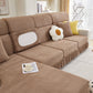 Tailored Sofa Cushion Covers Stretch Couch Seat Covers  with Skirt for Sectional Sofas