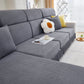 Tailored Sofa Cushion Covers Stretch Couch Seat Covers  with Skirt for Sectional Sofas