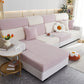 Stretchable Jacquard Fleece Sofa Cover Non-Slip Pet Furniture Protector Recliner and Cushion Slipcovers