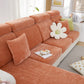 Chenille Cushion Covers for 1/2/3/4 Seater Sofas and L-shaped Couches, Furniture Covers for Pets