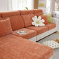 Chenille Cushion Covers for 1/2/3/4 Seater Sofas and L-shaped Couches, Furniture Covers for Pets