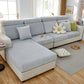 Chenille Cushion Covers for 1/2/3/4 Seater Sofas and L-shaped Couches, Furniture Covers for Pets