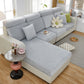 Chenille Cushion Covers for 1/2/3/4 Seater Sofas and L-shaped Couches, Furniture Covers for Pets