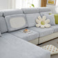 Chenille Cushion Covers for 1/2/3/4 Seater Sofas and L-shaped Couches, Furniture Covers for Pets