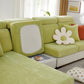 Chenille Cushion Covers for 1/2/3/4 Seater Sofas and L-shaped Couches, Furniture Covers for Pets