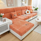 Super Stretch Seat Cushion/Couch Slipcover, Solid Couch Cushion Covers Washable Furniture Protector