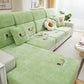 Super Stretch Seat Cushion/Couch Slipcover, Solid Couch Cushion Covers Washable Furniture Protector