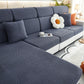 Universal Stretch Sofa Slipcover for L-Shaped Sectional Couch, Chaise, and Separate Cushion Covers