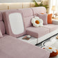 Universal Stretch Sofa Slipcover for L-Shaped Sectional Couch, Chaise, and Separate Cushion Covers