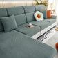 Universal Stretch Sofa Slipcover for L-Shaped Sectional Couch, Chaise, and Separate Cushion Covers