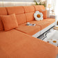 Universal Stretch Sofa Slipcover for L-Shaped Sectional Couch, Chaise, and Separate Cushion Covers