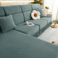 Tailored Sofa Cushion Covers Stretch Couch Seat Covers  with Skirt for Sectional Sofas